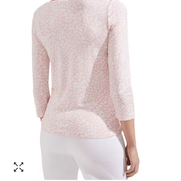 Hobbs London sonya printed top XL - Picture 2 of 10